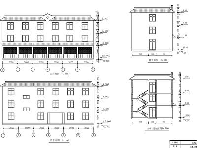 医疗站建筑 施工图