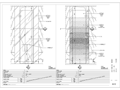 通用门表详图 施工图 通用节点