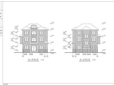 小别墅建筑 施工图