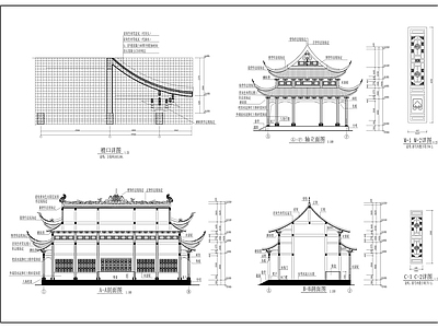 古建筑 施工图