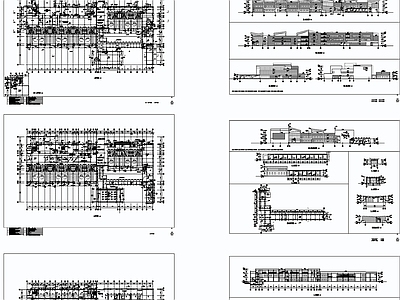 现代18班幼儿园建筑 施工图