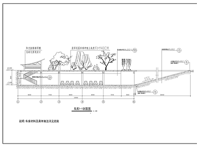 地下车库建筑 施工图