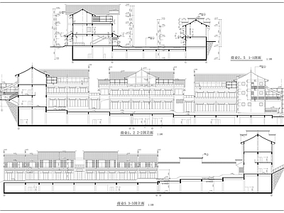 商业街建筑 施工图