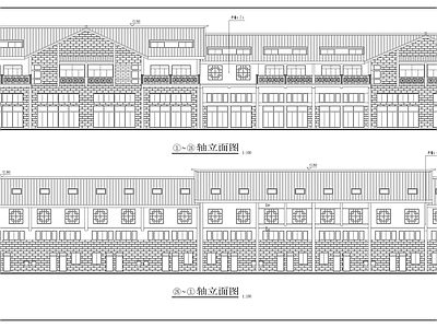 商业街建筑 施工图