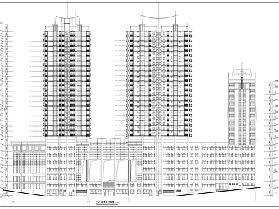 商业写字楼建筑 施工图