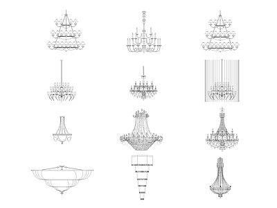 照明灯具图库