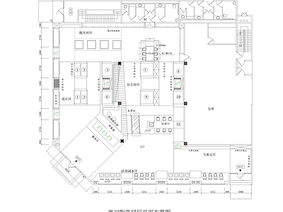 陶瓷展厅室内 施工图