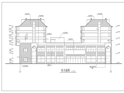 商住楼建筑 施工图