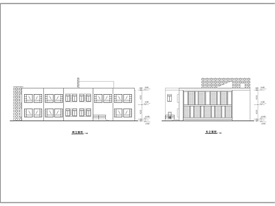 办公别墅建筑 施工图