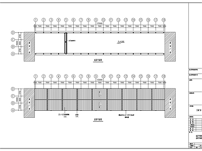 两套石业厂房钢结构详图 施工图
