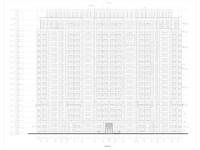 某幢高层住宅楼建筑 施工图