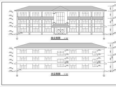 化工厂办公综合楼建施 施工图