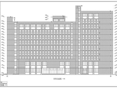 12层办公楼建筑 施工图