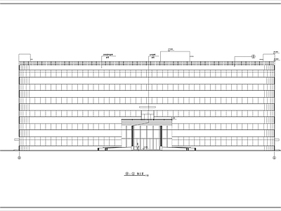 实业公司办公楼建筑 施工图