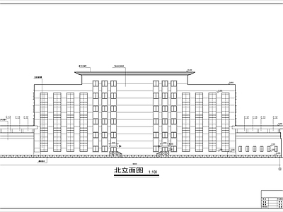 16层现代办公楼 施工图