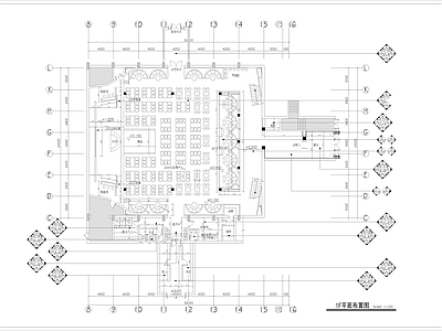 1070㎡ 酒吧 慢摇吧 休闲会所 施工图