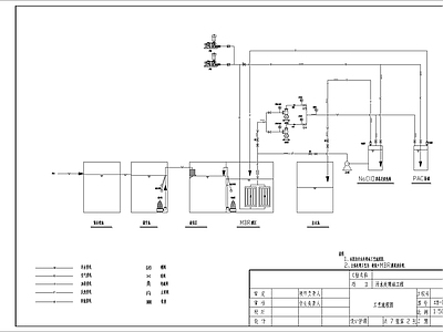 某农村30td生活污水MBR工艺 施工图