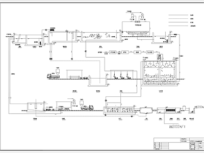 某肉类食品废水处理 施工图