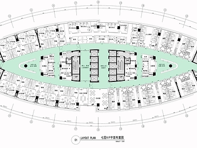 7000平综合医院VIP专家诊疗中心 施工图