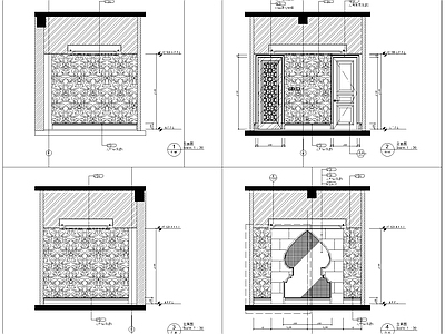 豪华桑拿室内 施工图