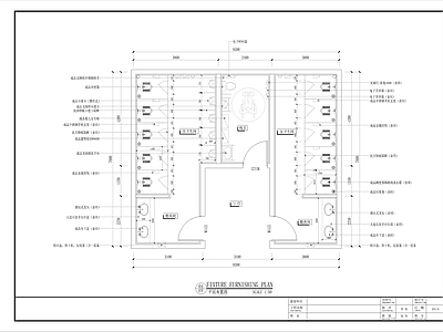 公共卫生间室内 施工图