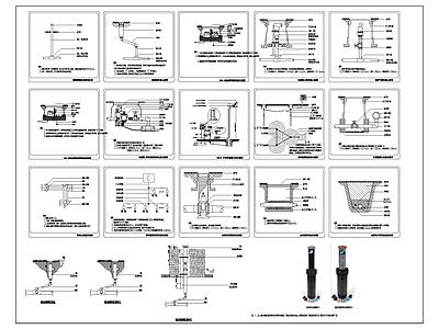 自动喷灌安装大样图 施工图