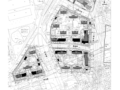 高层未来社区建筑 施工图