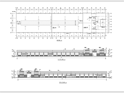 厂房改造菜市建筑 施工图