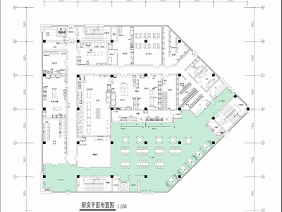 医院员工食堂 施工图