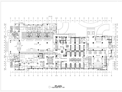 12600㎡汤泉洗浴水疗会所 施工图