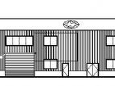 现代汽车某展示中心建筑方案图