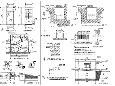 地库全部建筑 施工图