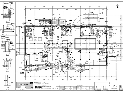 3层展览馆及活动中心建筑 施工图