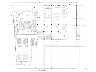 食堂报告厅综合楼 施工图 食堂建筑