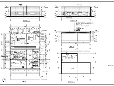 动力站房 建筑 施工图