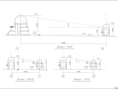 紫金山天文台观测站空间目标综合观测楼 施工图