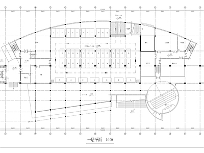 校图书馆建筑 施工图