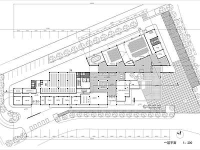 图书馆建筑 施工图