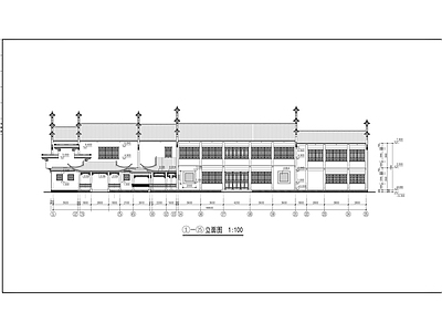 苏派仿古大院建筑 施工图