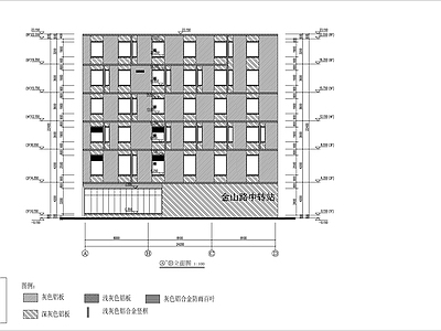 拉圾集运中心综合楼建筑 施工图