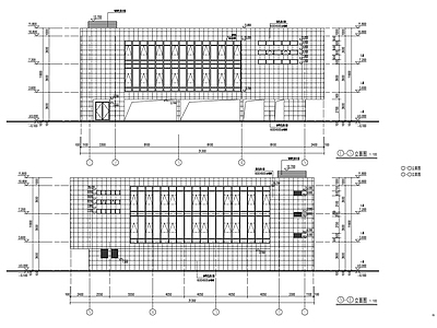 科技城垃圾中转站建筑 施工图