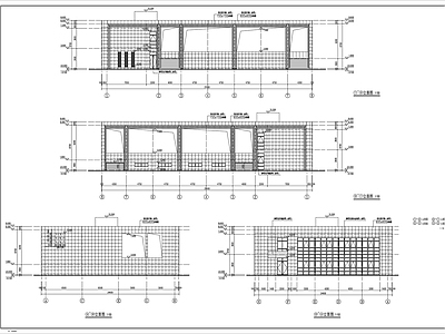 科技城垃圾中转站设备房建筑 施工图