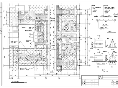 休闲公园景观 施工图
