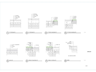 地面通用做法详图 施工图