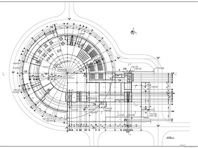 市级医科高等院校图书馆设计 施工图