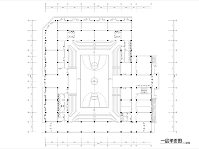 体育馆建筑 施工图