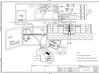 弱电各系统设备安装大样图 施工图