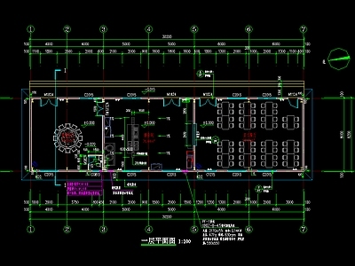 钢结构餐厅建筑 施工图 食堂建筑