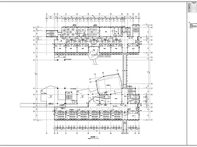 某三十六班中学单体建筑 施工图