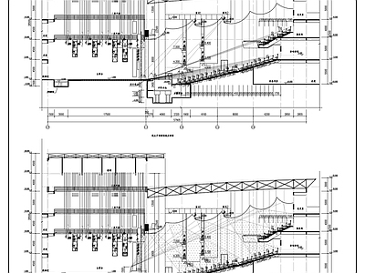 三层大剧院建筑 施工图